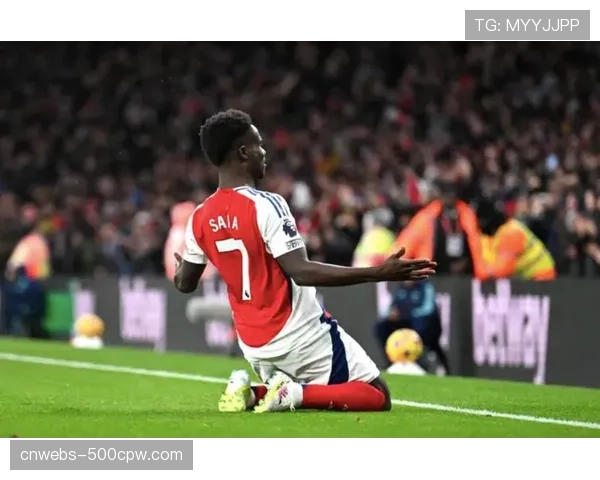 英超第32轮：阿森纳客场3-0完胜纽卡斯尔，萨卡传射建功